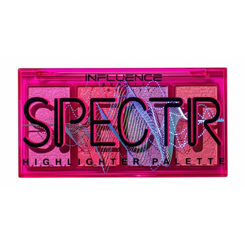 Палетка хайлайтеров Influence Beauty Spectr Highlighter Palette хайлайтер для лица influence beauty палетка хайлайтеров spectr из 4 дуохромных оттенков