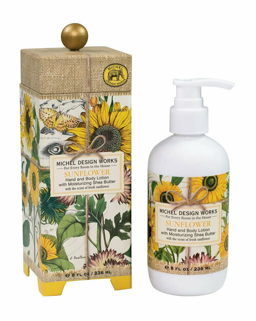 Лосьон для рук и тела с маслом ши в подарочной упаковке Michel Design Works Sunflower Hand and Body Lotion