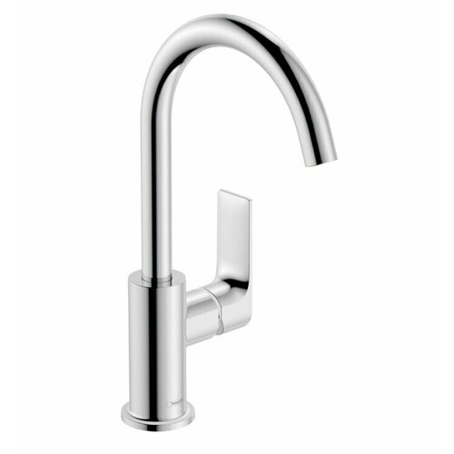 Смеситель для раковины Hansgrohe Rebris E хром 72576000 hansgrohe 72576000 rebris e 210 смеситель для раковины сливной гарнитур хром