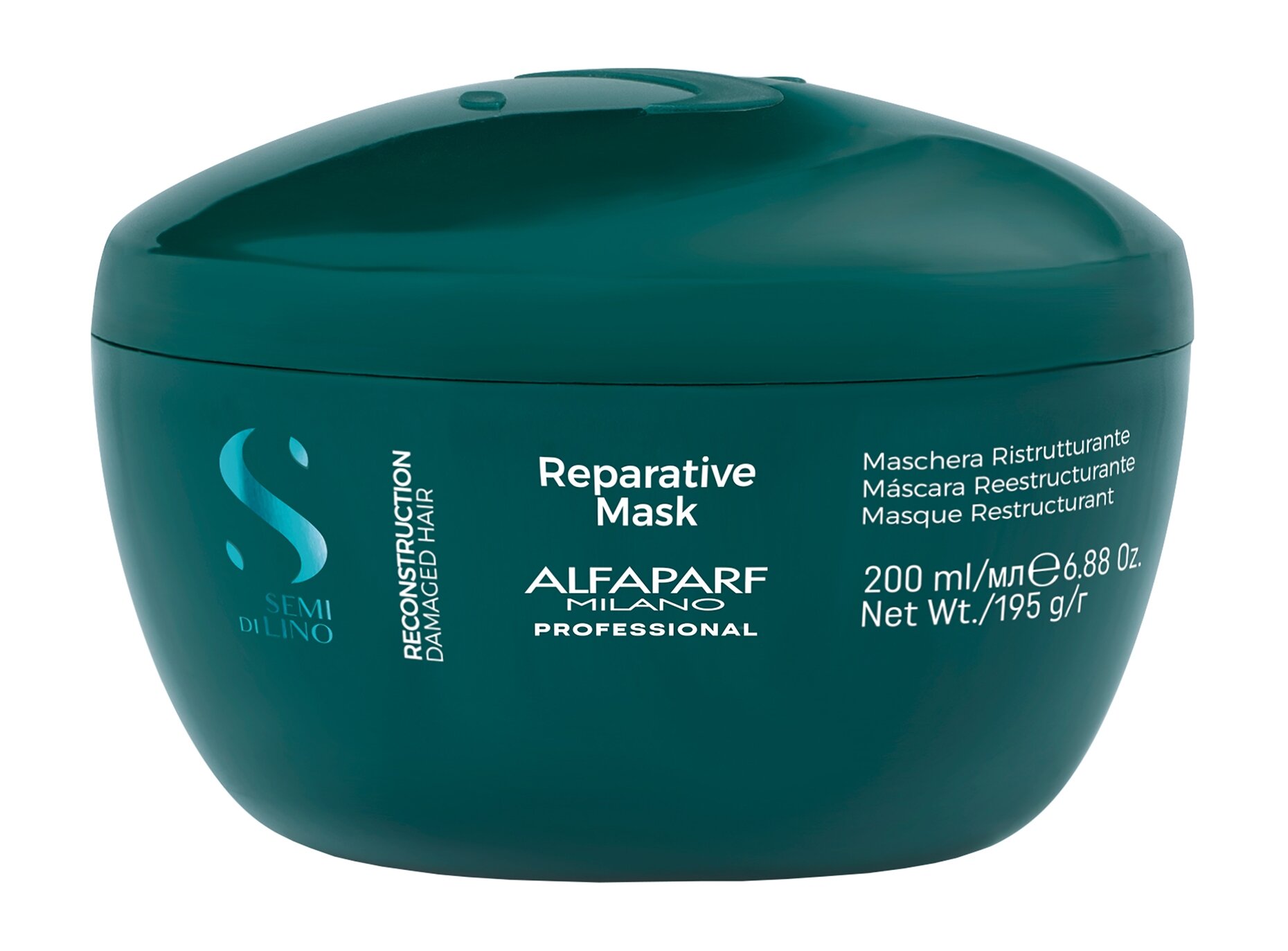 Маска для поврежденных волос SDL R Reparative Mask (16410, 200 мл) Alfaparf Milano - фото №3