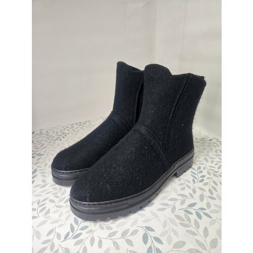 фото Ботинки , размер 40, черный нет бренда