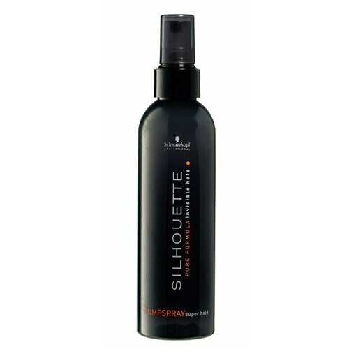 Жидкость для укладки Schwarzkopf Professional Pure pumpspray super hold