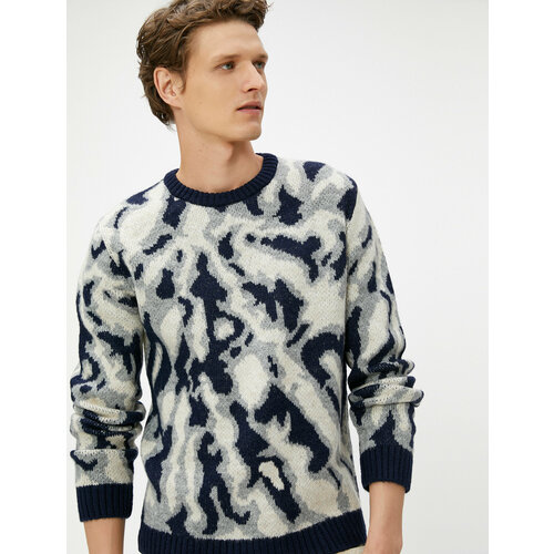 фото Свитер koton, размер 46, синий