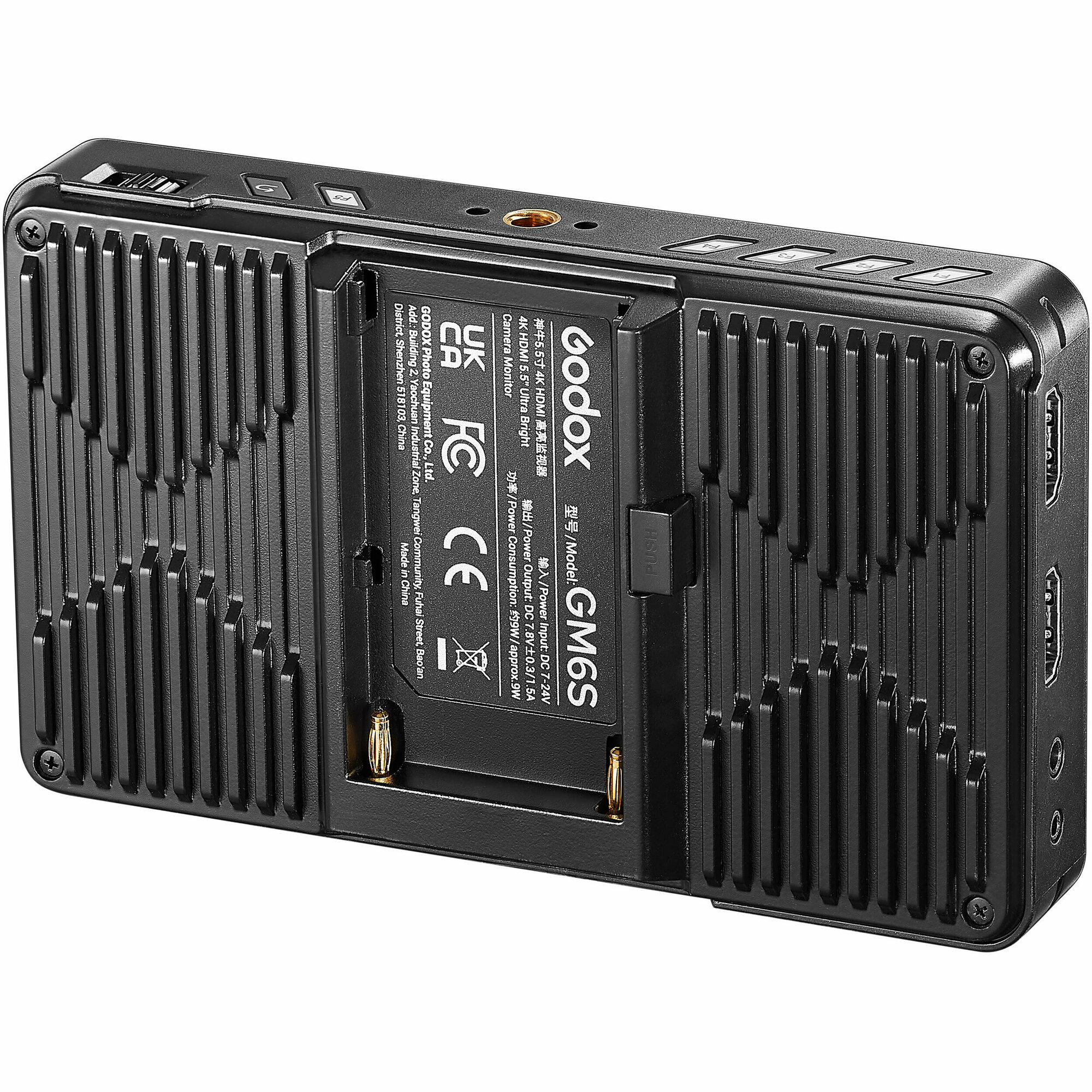 Видеомонитор Godox GM6S 5,5”4K HDMI накамерный