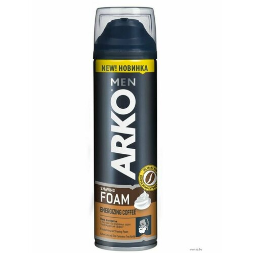 гель для душа мужской arko men 2в1 black ARKO Гель для бритья