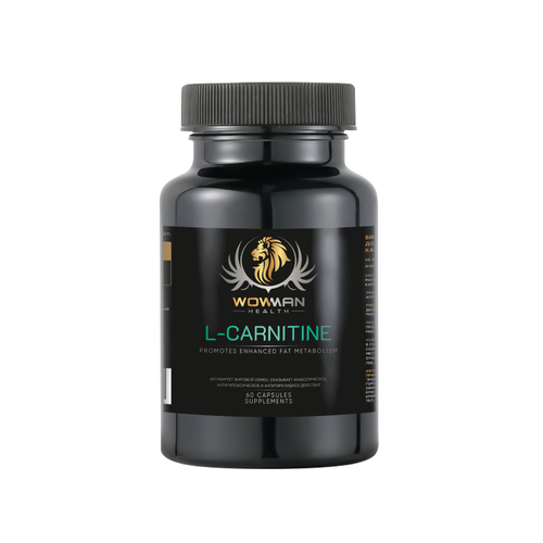 Л-Карнитин (L-carnitine tartrate) 60 капсул WowMan WMLCARNITINE060 л карнитин тартрат atletic food l carnitine tartrate 120 капсул