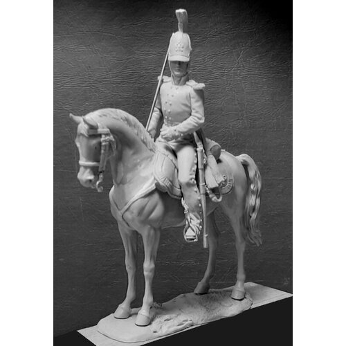 CHM-54301(M). Обер-офицер армейских драгунских полков, Россия 1812-14 гг. Материал - белый металл.