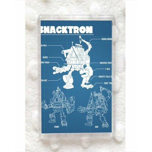 Магнит Хижина Чудес Mystery Shack 70 455₽