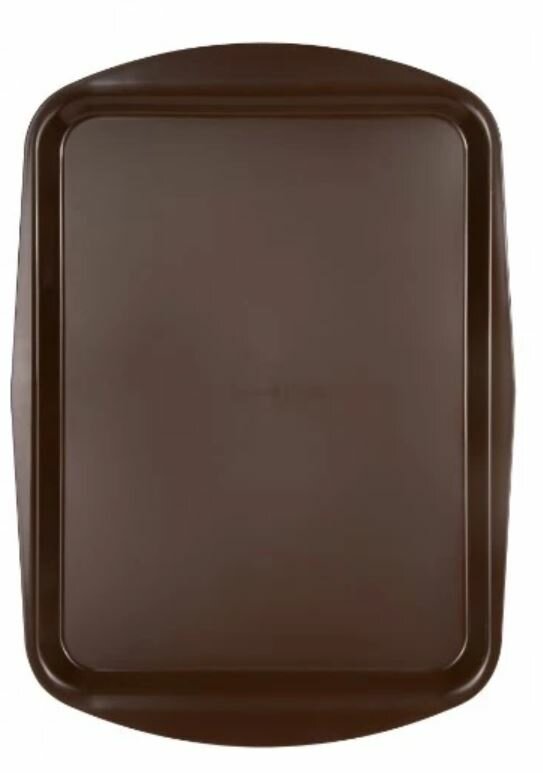 фото Luxstahl Поднос столовый KH-4759 490х360мм темно-коричневый полипропилен особо прочный