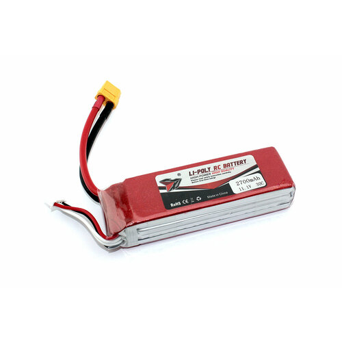 Аккумулятор Li-Pol 11.1V 803496 2700mah разъем XT60-Plug аккумуляторная батарея акб аккумулятор 803496 разъем t plug 2800мач 14 8в li pol