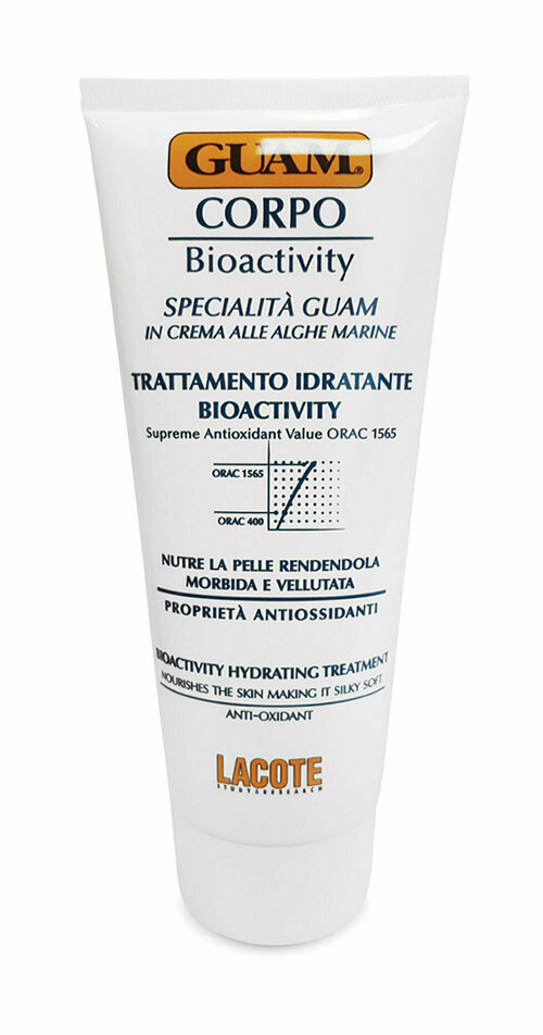 Увлажняющий биоактивный крем для тела Guam Corpo Bioactivity Trattamento Idratante