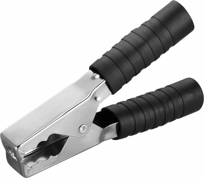 фото Зажим 80 868 OAC-250A-150-B10 крокодил 250А черн. Онлайт 80868