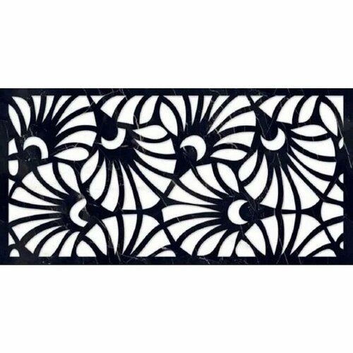 Керамогранит Art Ceramic Mira Black Decore 60x120 см (1.44 м2)