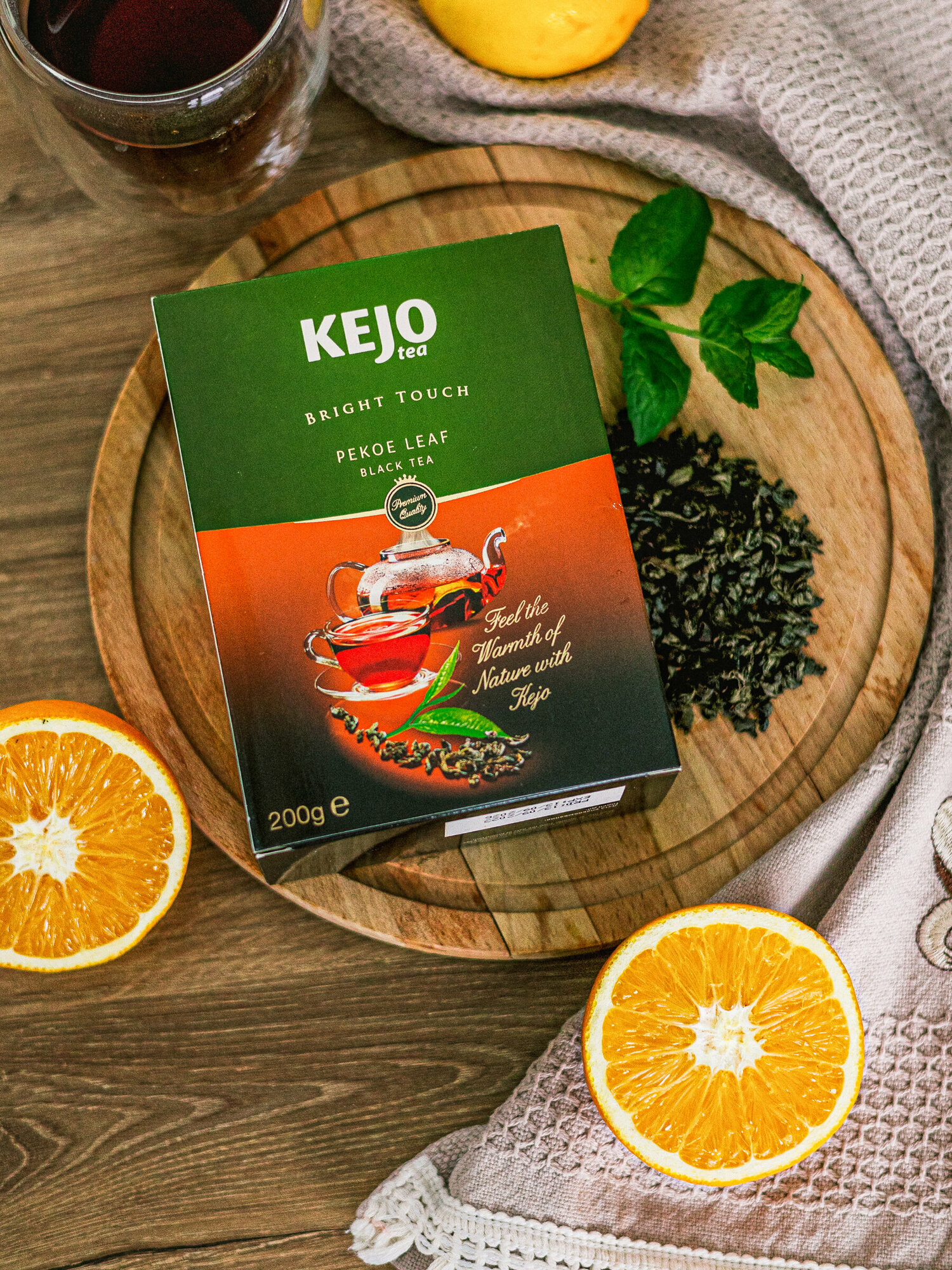 Чай черный BRIGHT TOUCH PEKOE LEAF KejoTea, 200гр Kejo Tea - фото №3