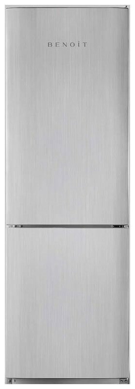 Холодильник BENOIT-314 серебристый металлопласт