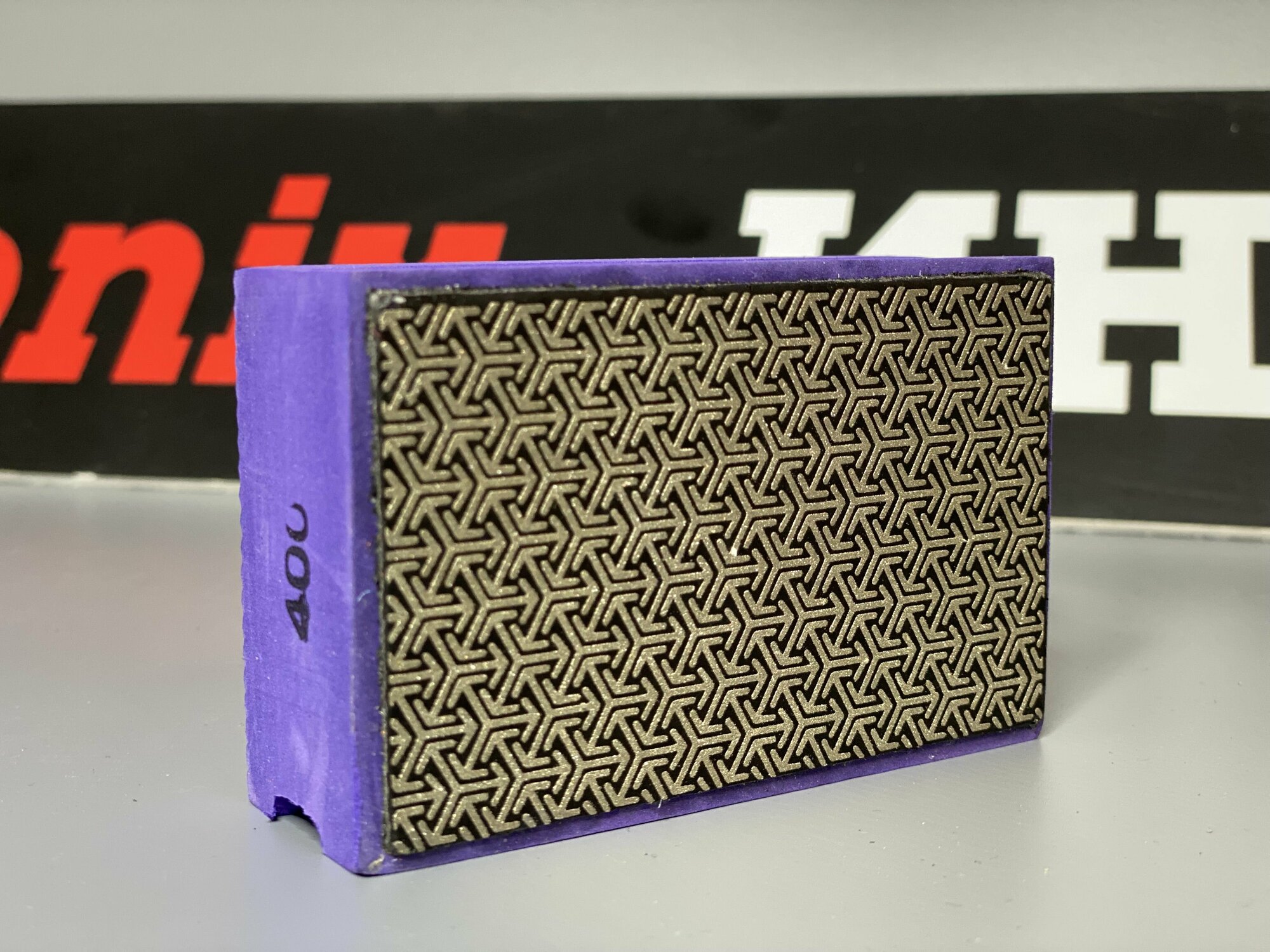 Алмазная губка притир ручной