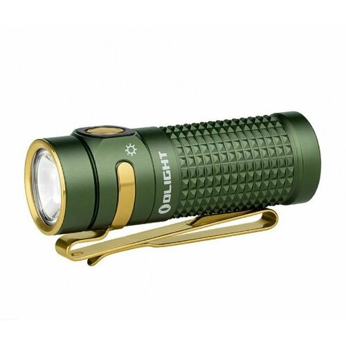 Фонарь Olight Olight Baton 4 OD Green, 16340, Luminus SST-40, 170 метров, 1300 люмен (Комплект) ручной фонарь olight baton 3 cu premium edition eternal 1 х 16340 диод luminus sst 40 166 метров 1200 люмен комплект