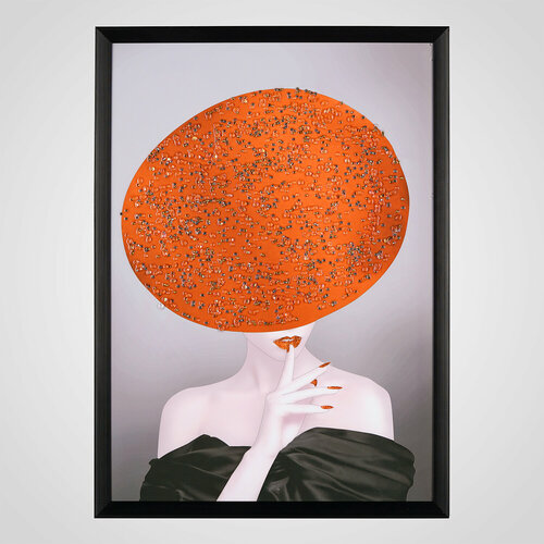 Интерьерное Декоративное Панно с Кристальной аппликацией 