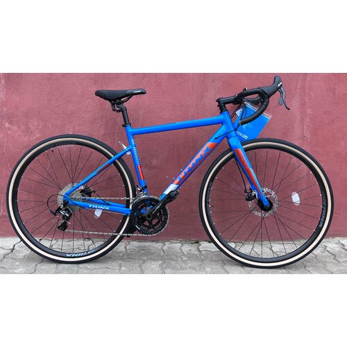 Велосипед TRINX Гравийный велосипед TRINX CLIMBER 3.3 (рама 500 мм, Blue grey brown)