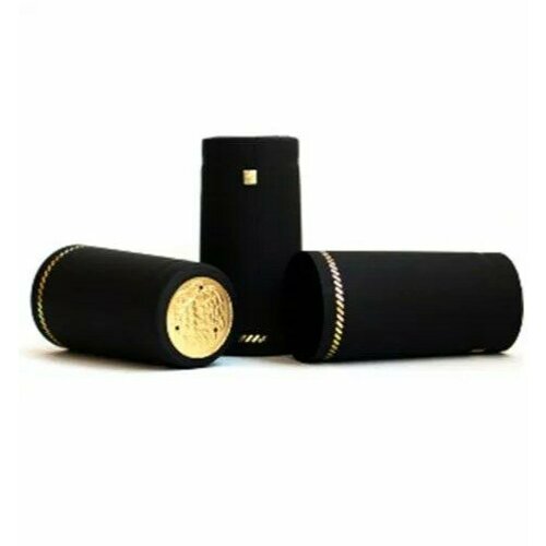 Термоусадочный колпачок черный 31x60 глянец (50 штук)