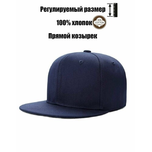 фото Бейсболка cityfox, размер 52-60, универсальный, синий