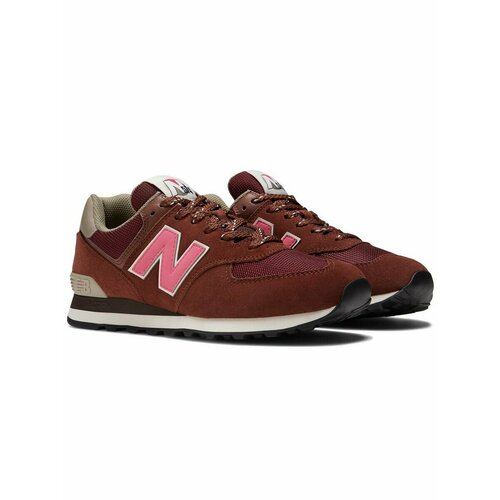 Кроссовки New Balance new balance u574gr2, полнота F, размер 39, бордовый