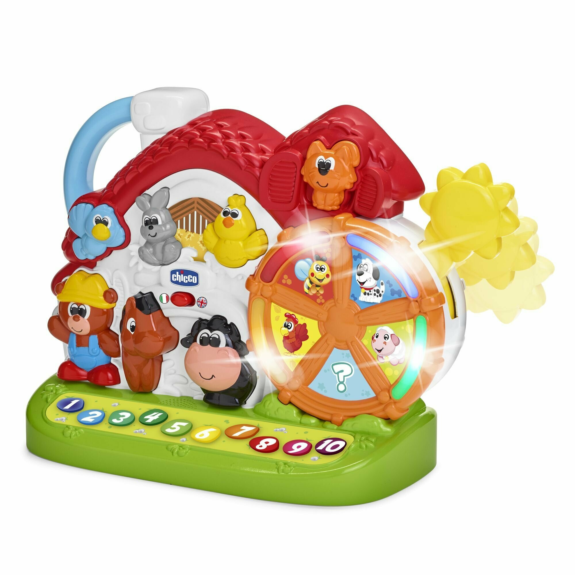 CHICCO TOYS 9604AR Игрушка "Говорящая ферма" New - фото №16