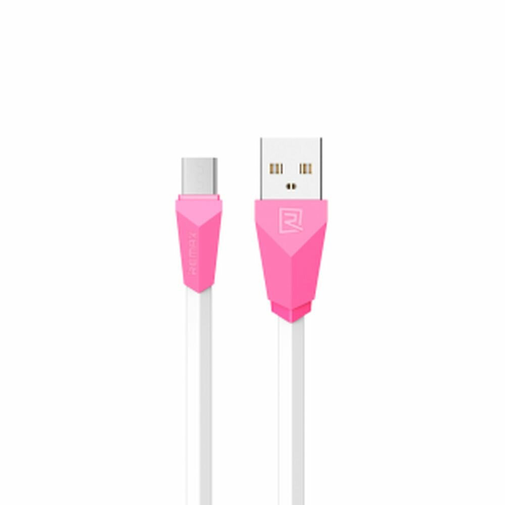 USB кабель Remax Alien Series Cable RC-030m MicroUSB, розовый