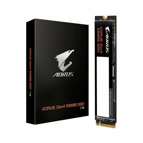 Твердотельный накопитель SSD Gigabyte M.2 2280 1TB AORUS Gen4 5000E AG450E1024-G