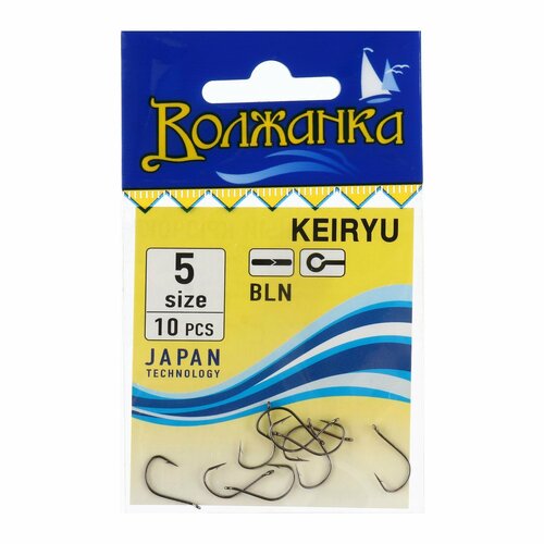 фото Крючки keiryu № 5, 10 шт россия