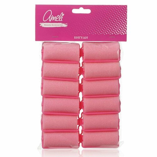 Бигуди для завивки Ameli поролоновые 12 шт 3x7 см 927₽