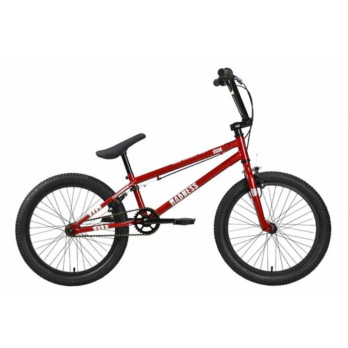 Велосипед Stark Madness BMX 1 (2024) 9 красный/серебристый/черный велосипед трюковой bmx tt krik 16 дюймов красный
