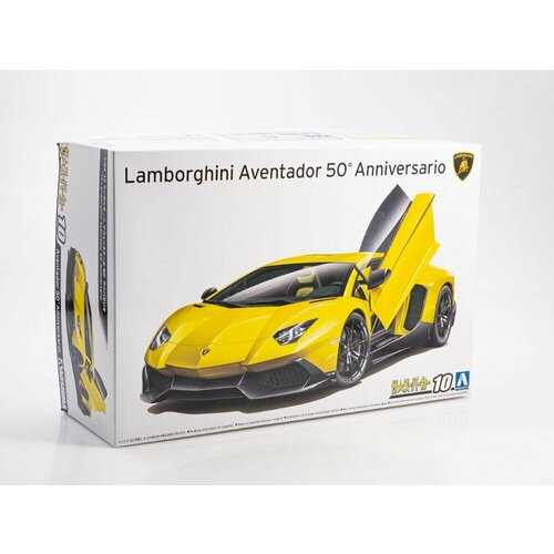 Сборная модель Lamborghini Aventador LP720-4 сборная модель машины 1 24 lamborghini aventador lp 700 4 roadster spal зеленая maisto