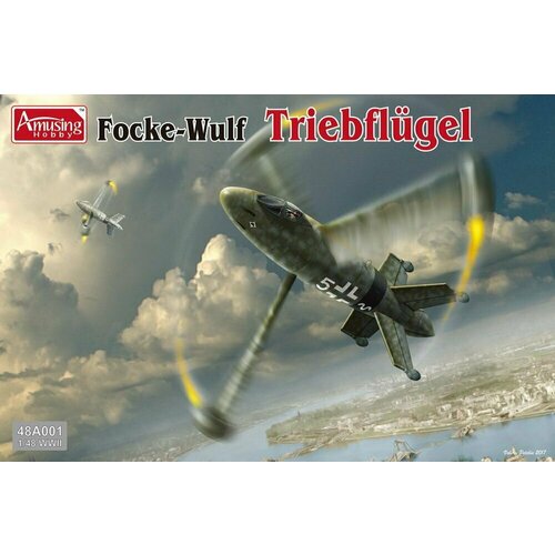 Сборная модель Focke-Wulf Triebflugel wulf professional silicon gun 9