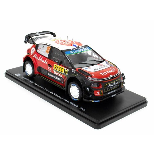 CITROEN C3 WRC #10 Citroen Total WRT Loeb/Elena Winner Rally Catalunya 2018, масштабная модель коллекционная