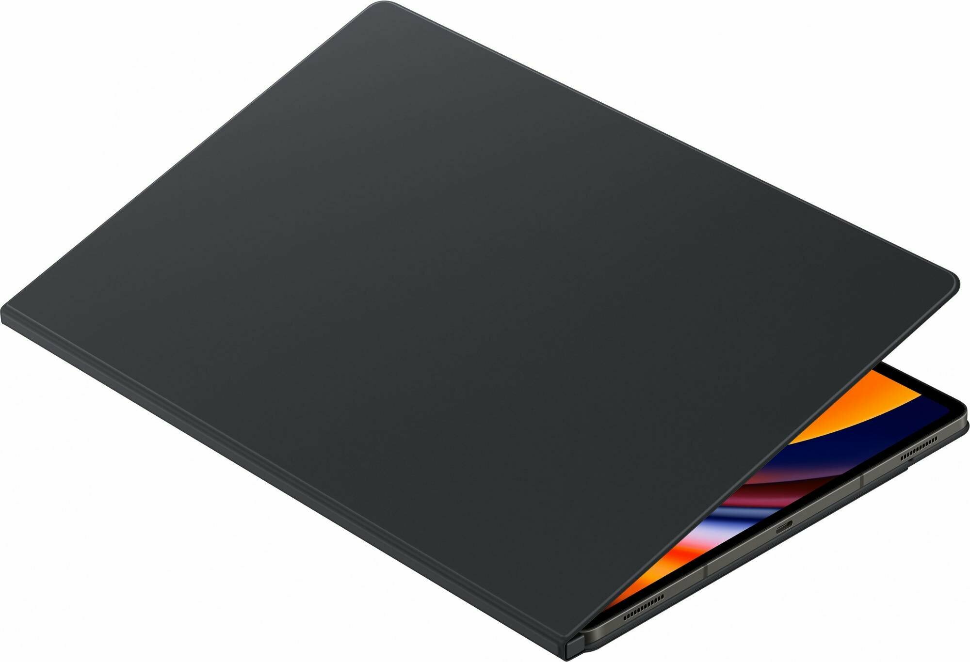 Чехол SAMSUNG для Galaxy Tab S9 Ultra Smart Book Cover полиуретан черный (EF-BX910PBEGRU)