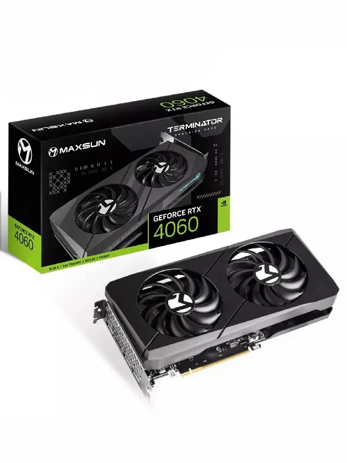 Видеокарта Maxsun GeForce RTX 4060 Terminator B 8G S0 .