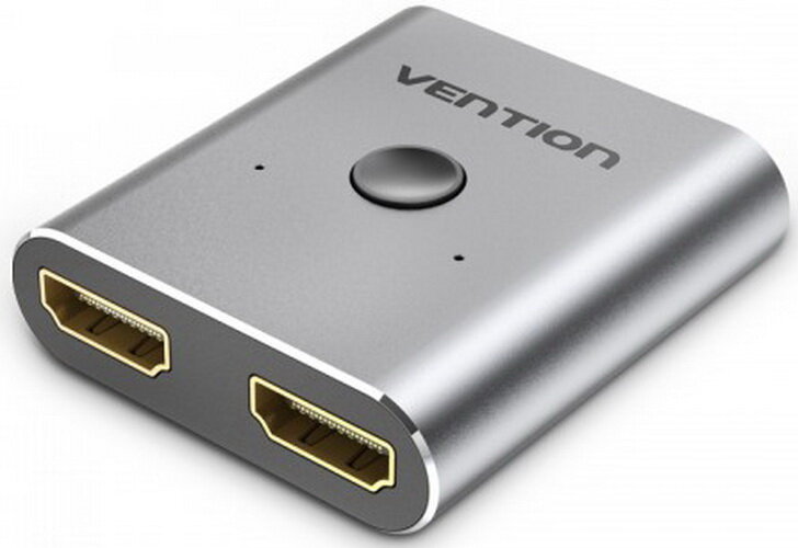 Переключатель - разветвитель Vention HDMI v2.0 двунаправленный 2x1/1x2