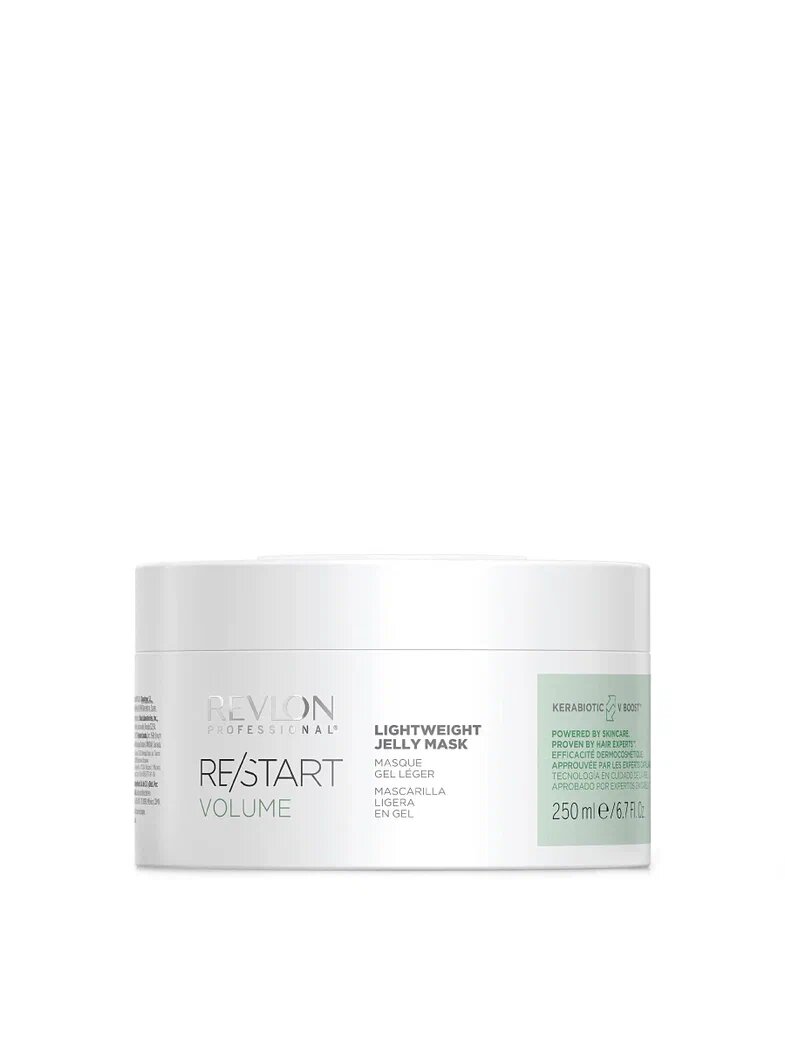 Revlon Professional Неутяжеляющая маска-желе RESTART VOLUME LIGHTWEIGHT JELLY MASK, 250 мл