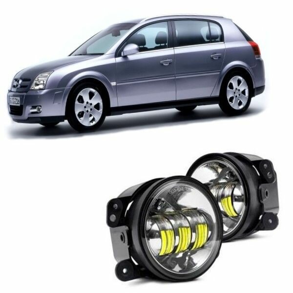 Светодиодные противотуманные фары PTF4-30 Watt flood OPEL Signum OPC PACKAGE (Противотуманные фары)