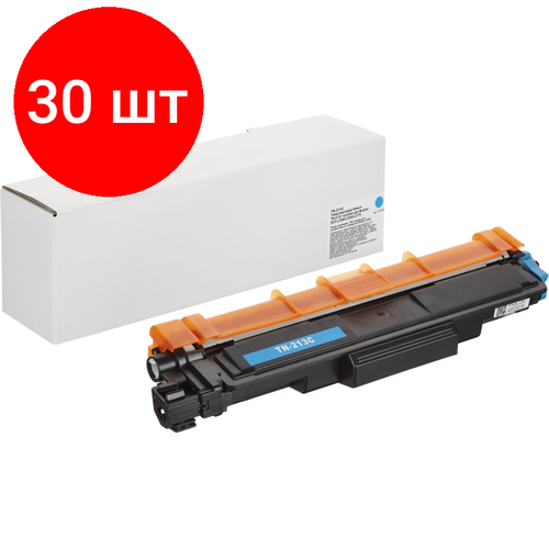 Комплект 30 штук, Тонер-картридж Retech TN-213C гол. для Brother DCP-L3550/L3230/L3770 запчасть mytoner тонер картридж аналог brother tn 213c синий 1 3k