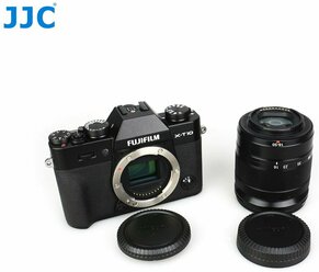 Крышки для Fujifilm X-mount / Задняя крышка для объектива + заглушка для корпуса камеры / Комплект крышек для фотоаппарата Fujifilm
