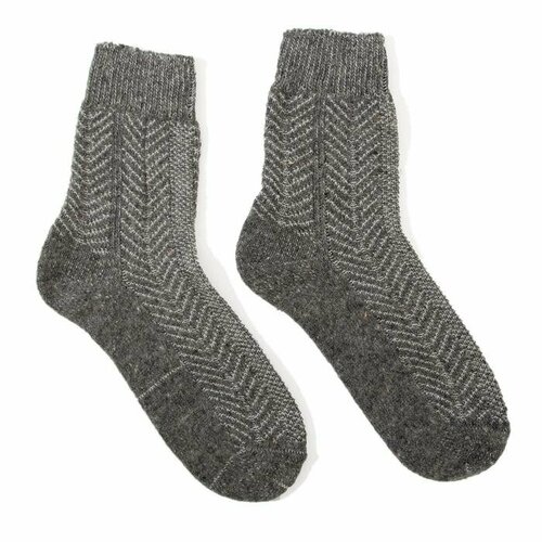 Носки Стильная шерсть, размер OneSize носки стильная шерсть размер onesize серый бежевый