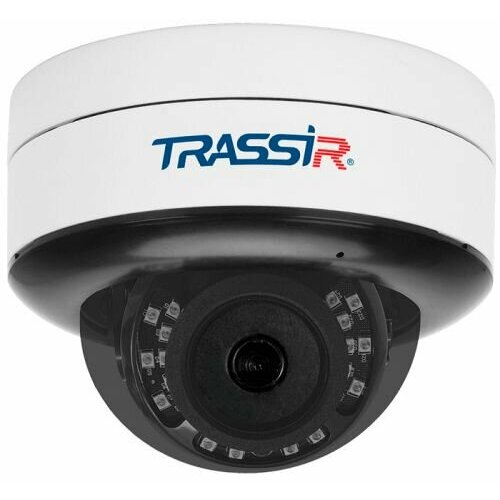 Видеокамера IP TRASSIR TR-D3121IR2 v6 2.8 уличная 2Мп с ИК-подсветкой. 1/2.7 CMOS, объектив 2.8 мм, поддержка кодека H.265+, real WDR (120dB), 3D-DNR видеокамера ip trassir tr d3183zir3 v3 2 7 13 5 уличная купольная 8мп с ик подсветкой