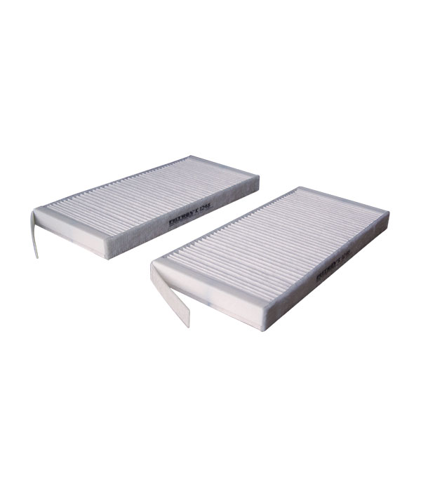 FILTRON K 1248-2X (090193 / 17499X2 / 1987432078) фильтр салона 2шт. 240x108x20\ Nissan (Ниссан) nv400, Renault (Рено) Kangoo