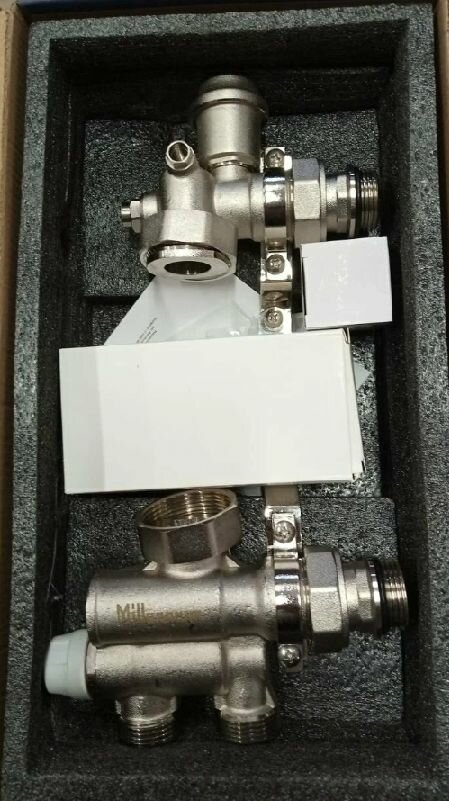 Насосно-смесительный узел Millennium NGNP01/40 (под насосы 25/40, 25/60 130-180 мм.) нижнее подключение — фото 2
