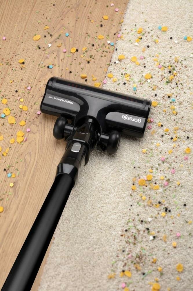 Вертикальный пылесос SVC216FMLBKII 740918 BLACK GORENJE