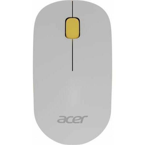 Мышь Wireless Acer OMR200 ZL. MCEEE.020 желтая, оптическая, 1200dpi, USB, 3кн, soft-touch