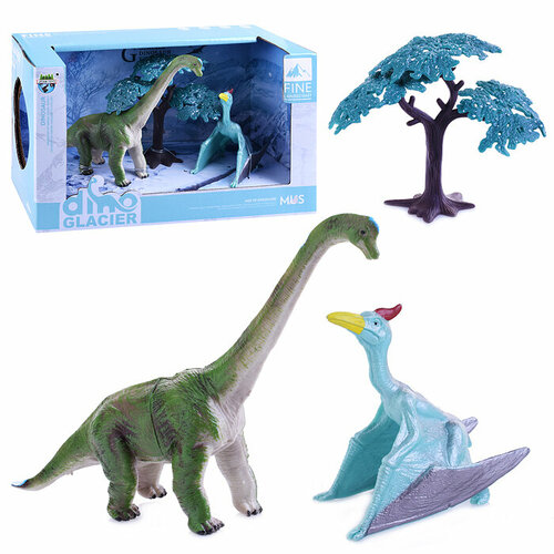 Набор динозавров JS07-2 Прогулка в коробке набор динозавров hs001a 017 время динозавров в коробке