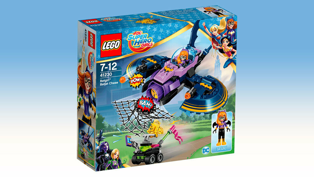 LEGO Super Hero Girls Погоня на реактивном самолёте 41230